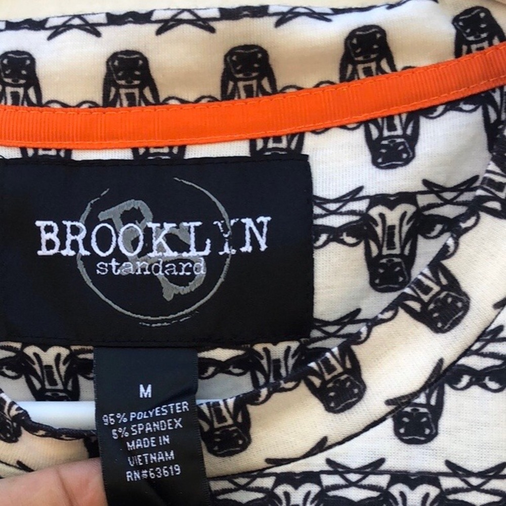 Brooklyn Standard Bull Head Short Sleeve Tee White - Picture 5 of 7